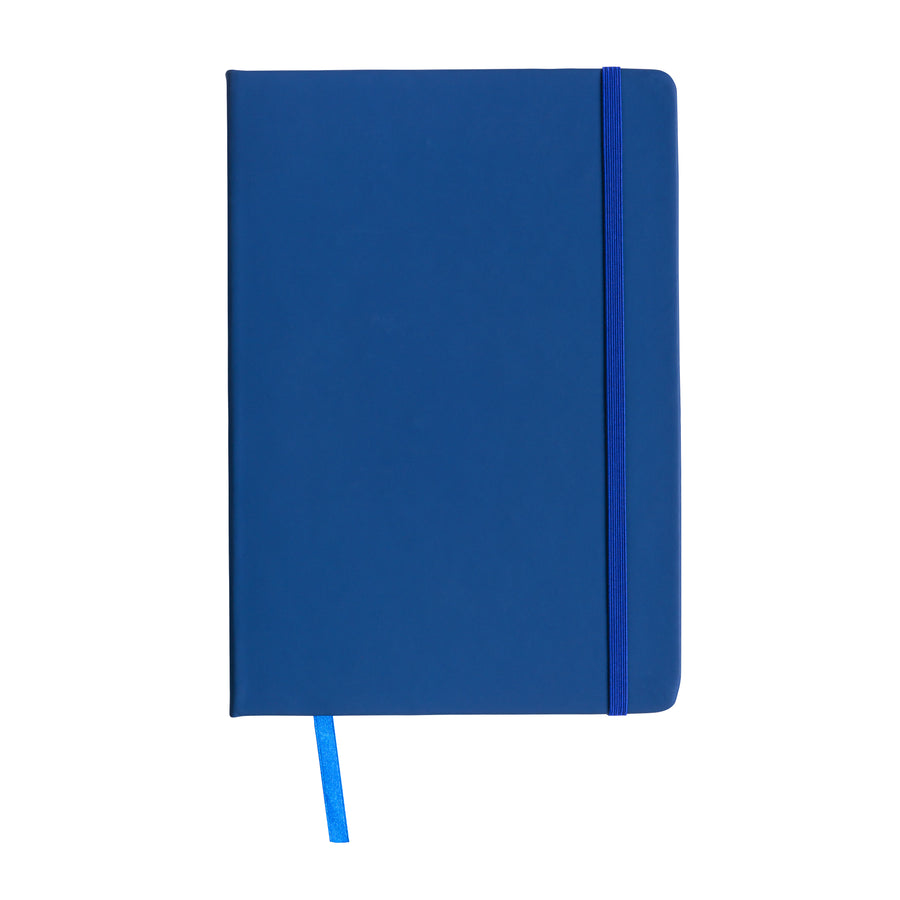 G15455 Quaderno in PU con elastico colorato e segnalibro in raso