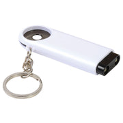 G15902 Portachiavi in plastica con gettone per carrello della spesa e luce a 2 led