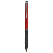 G16808 Penna con impugnatura gommata e gommino per touch screen
