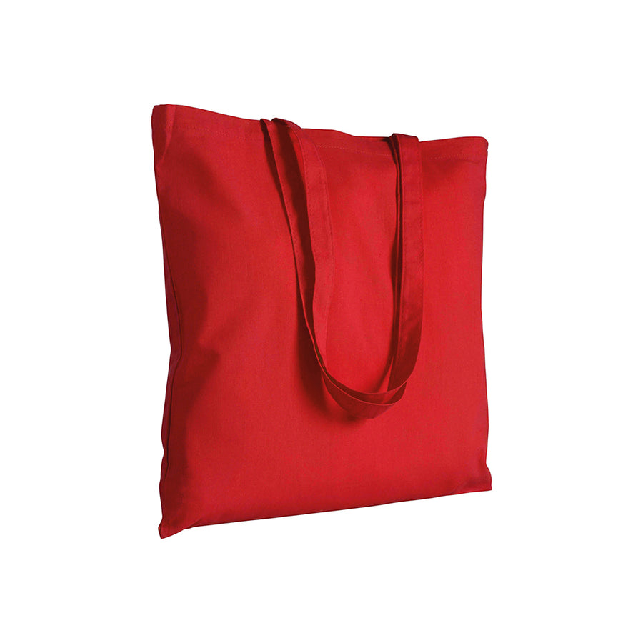 G17114 Shopper in cotone, manici lunghi da 120 gr/m²