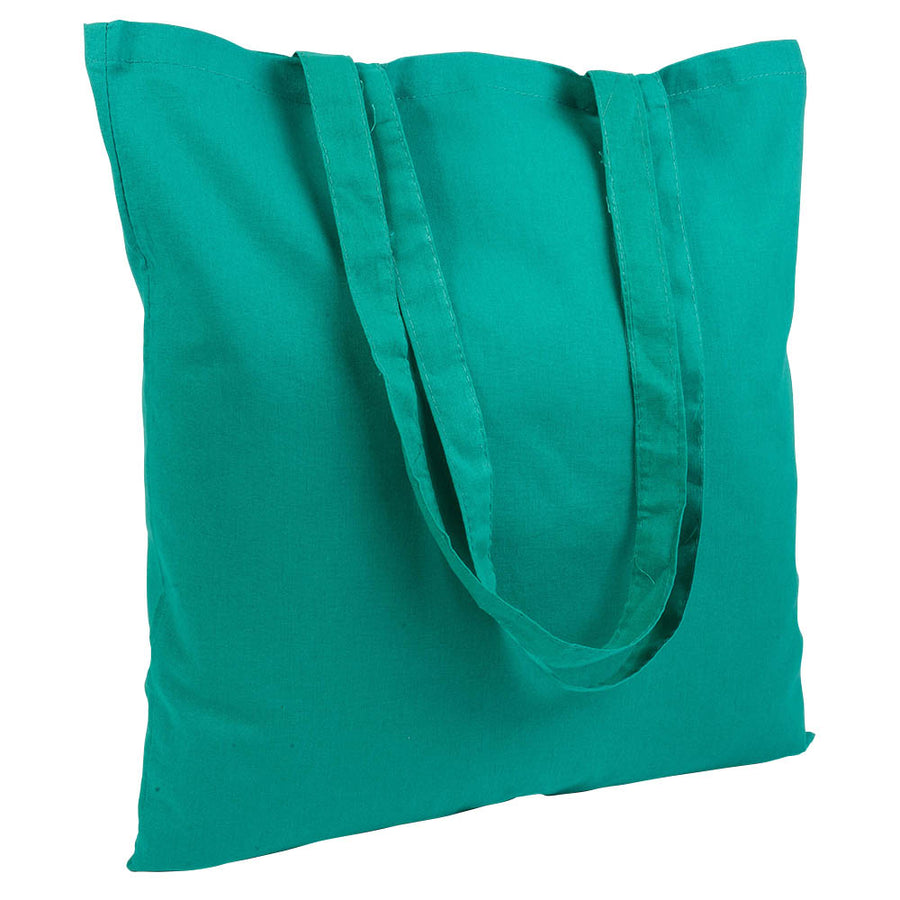 G17114 Shopper in cotone, manici lunghi da 120 gr/m²
