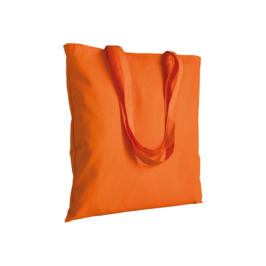 G17114 Shopper in cotone, manici lunghi da 120 gr/m²