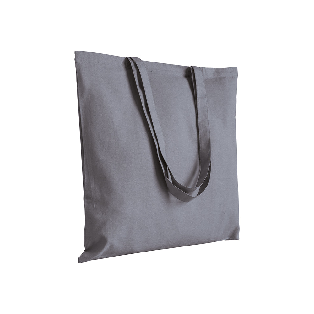 G17114 Shopper in cotone, manici lunghi da 120 gr/m²