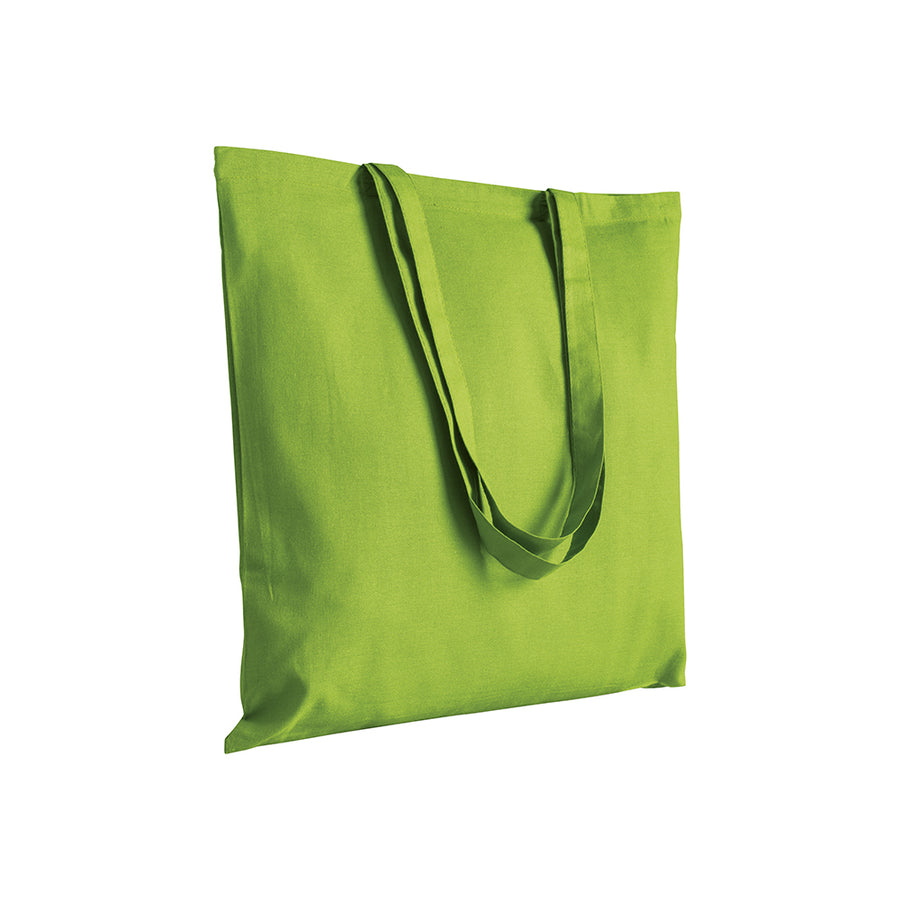 G17114 Shopper in cotone, manici lunghi da 120 gr/m²