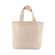G1810722 Mini Shopper soffietto alla base, cotone 120 gr/m², manici corti