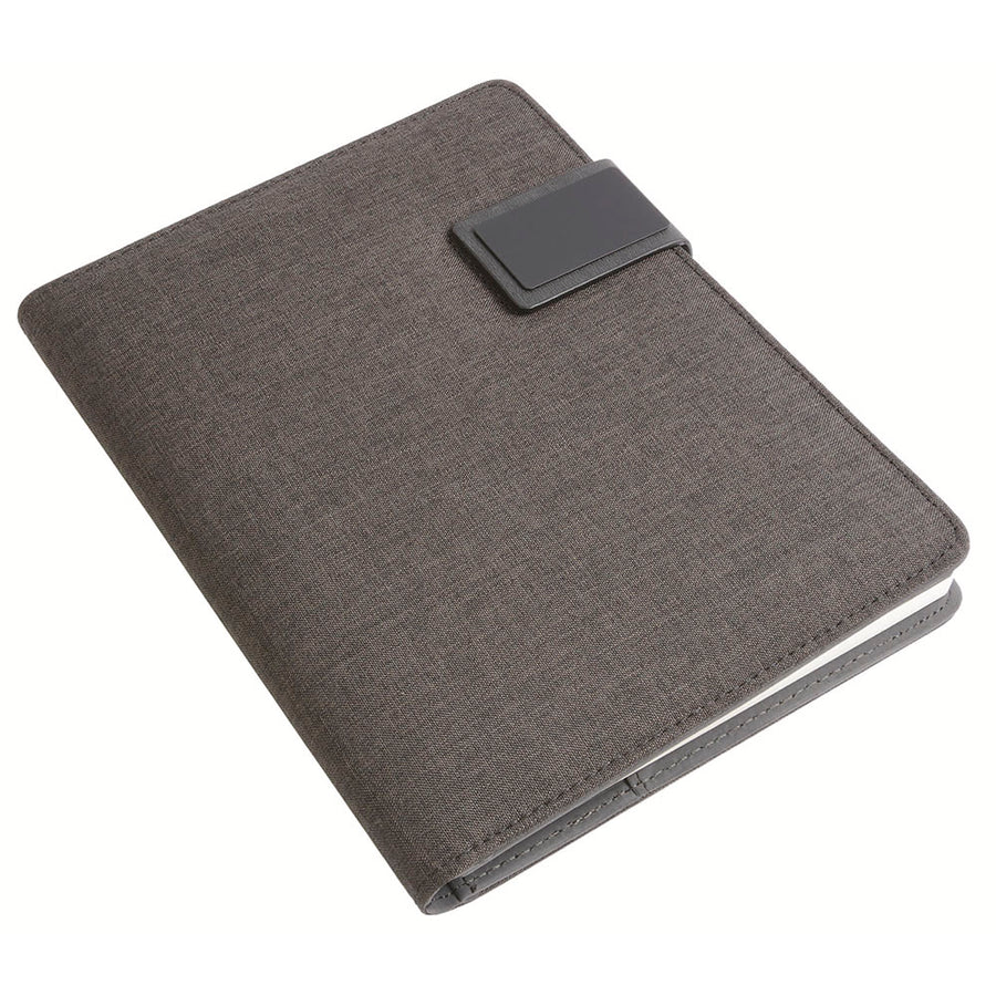 G18130 Tech organizer in tessuto mÃ©lange con quaderno a righe (A5)