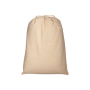 G1911722 Sacchetto in cotone naturale 120 g/m2 con chiusura a strozzo, 30 x 45 cm