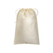 G19123 Sacchetto in TNT 80g/m2 con chiusura a strozzo, 30 x 45 cm