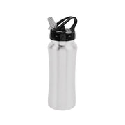 G19415 Bottiglia in acciaio inossedabile (600 ml) con cannuccia estraibile