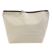 G1942022 Beauty case in cotone spazzolato 10 oz con chiusura zip