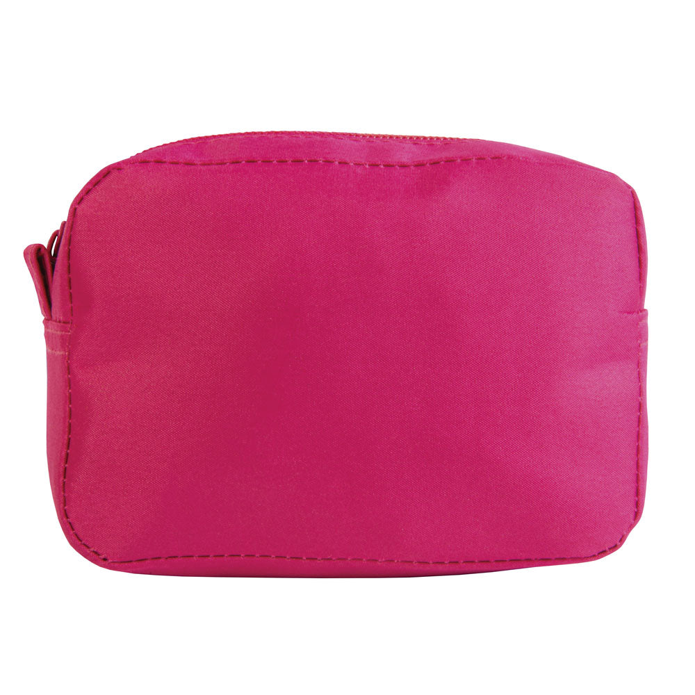 G20117 Beauty case in microfibra con chiusura zip