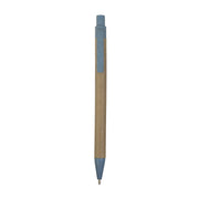 G20805 Penna a scatto  in carta riciclata con dettagli  in  paglia di grano (50%XY) PP (50%XY)