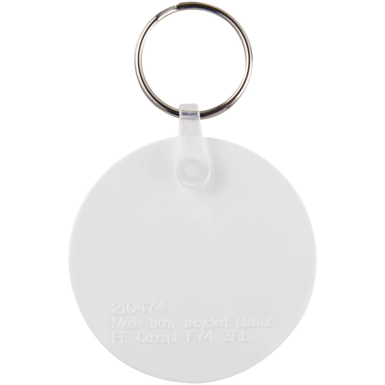 G210475 Portachiavi in materiale riciclato a forma di cerchio Tait