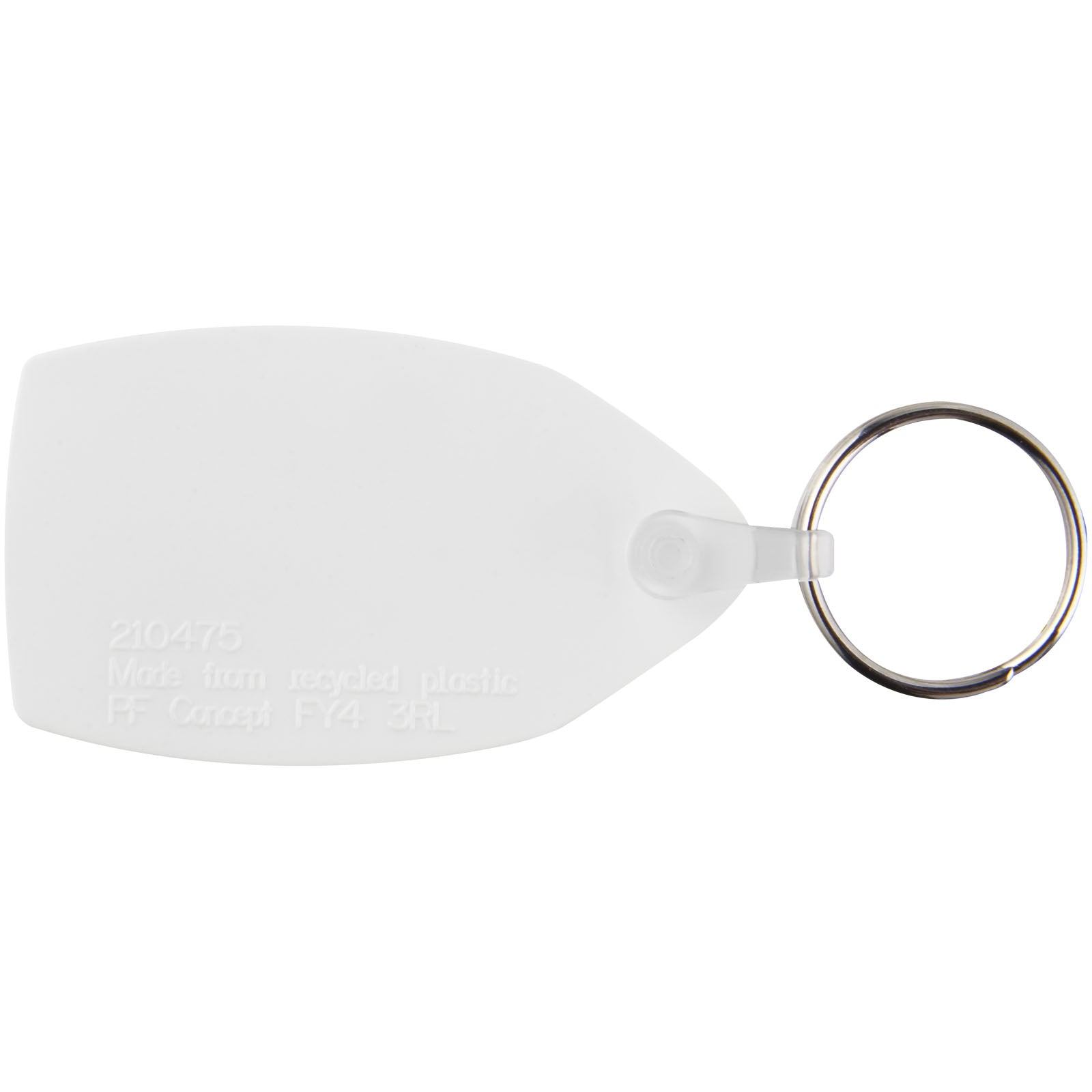 G210476 Portachiavi in materiale riciclato a forma rettangolare Tait