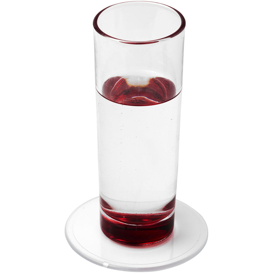 G210515 Sottobicchiere rotondo in plastica Renzo