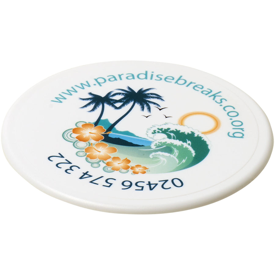 G210515 Sottobicchiere rotondo in plastica Renzo