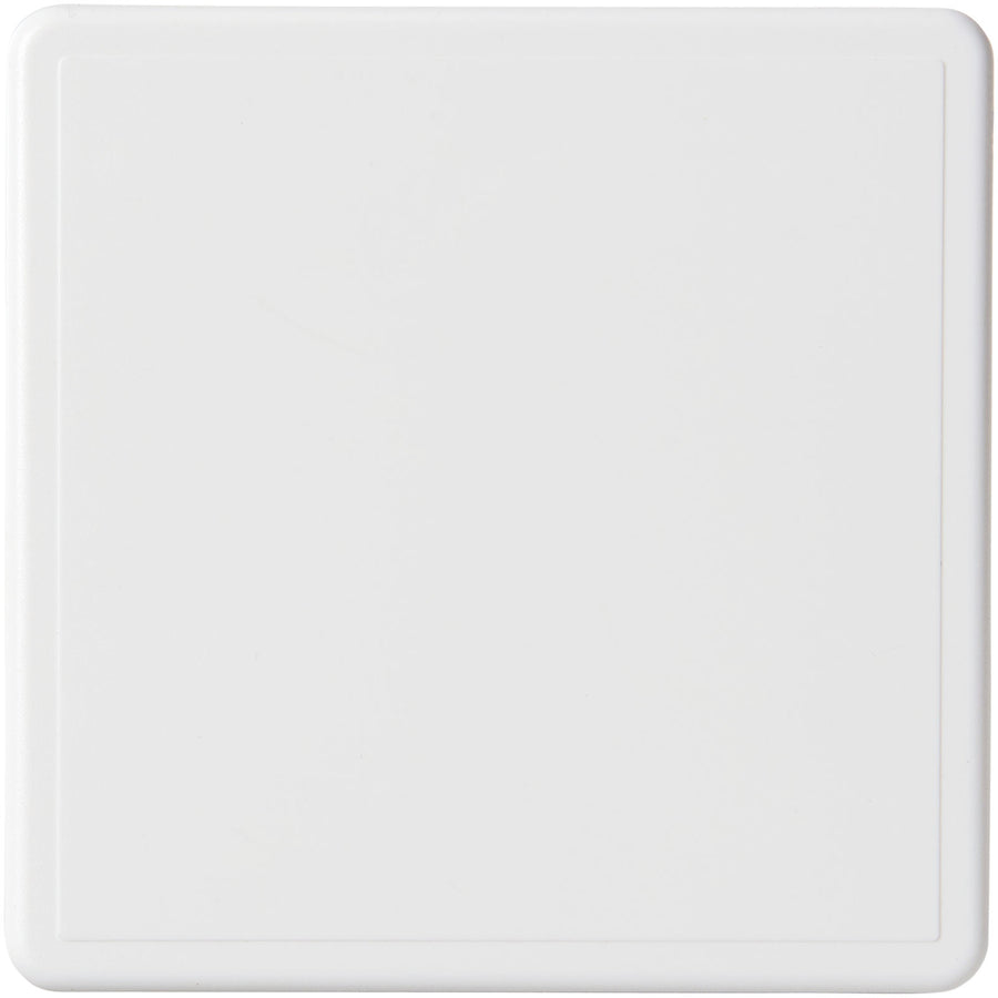 G210516 Sottobicchiere Renzo in plastica di forma quadrata