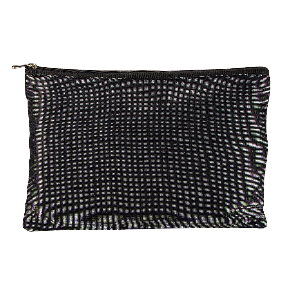 G21118 Beauty case in policotone brillante con zip