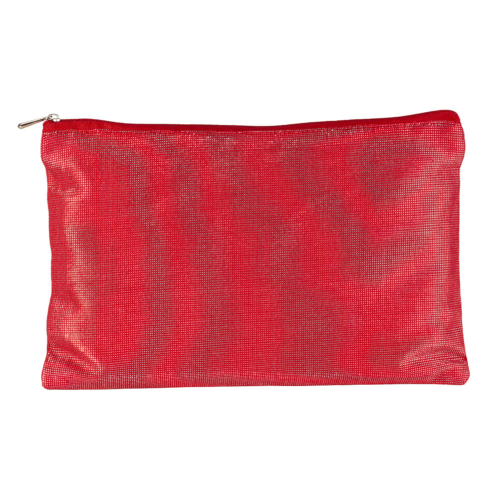 G21118 Beauty case in policotone brillante con zip
