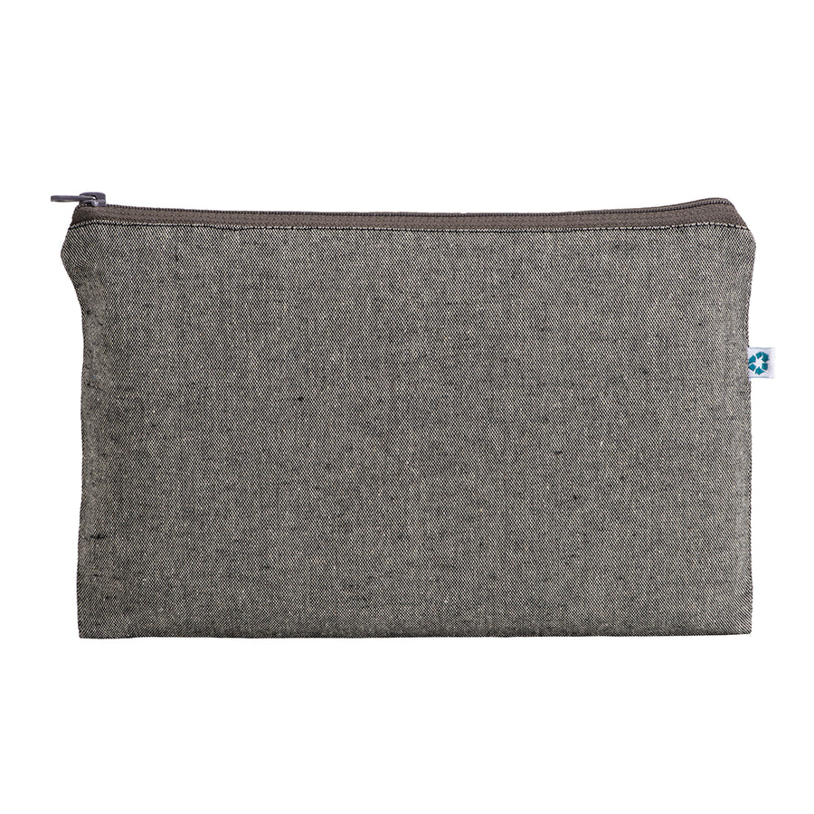 G21123 Beauty case in cotone riciclato 150 g/m2, con zip