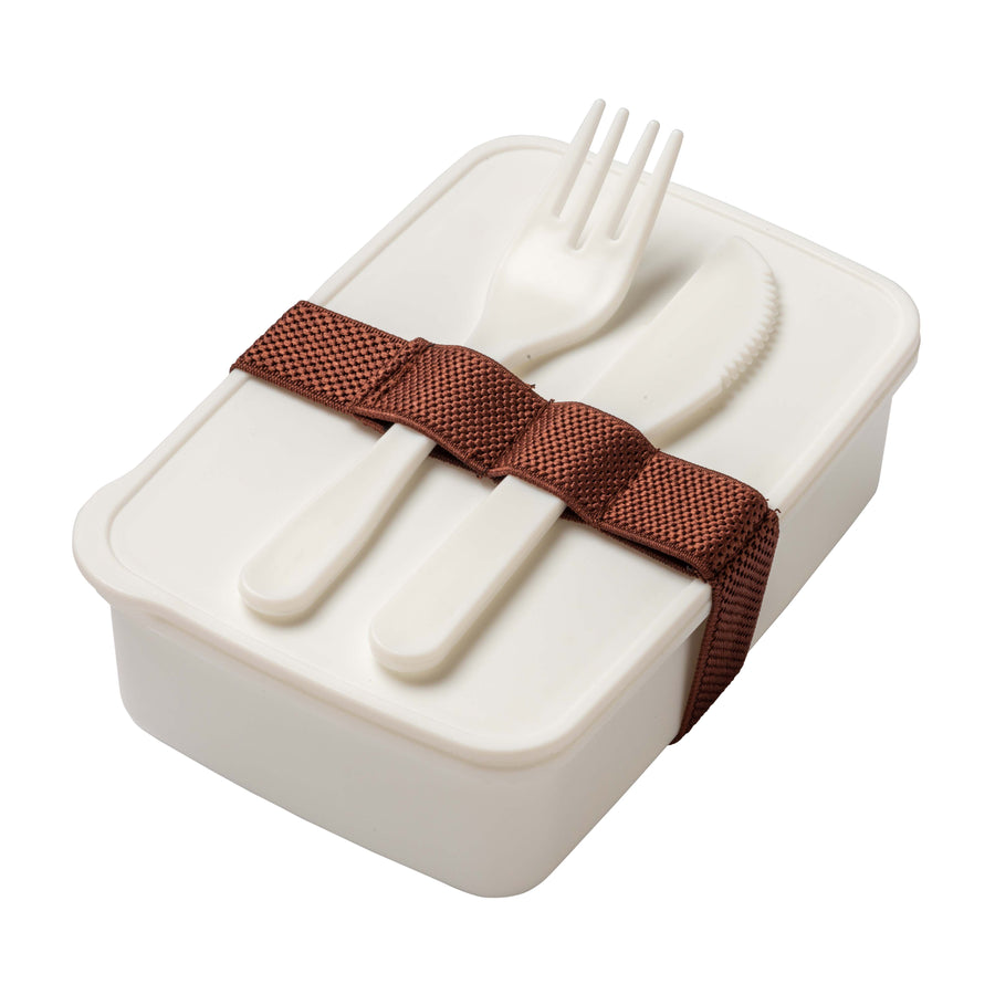 G22453 Porta pranzo in PP, con posate incluse.