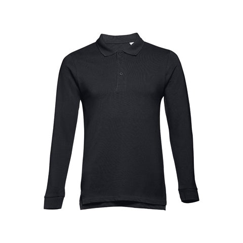 G30141 THC BERN - 210 g/m² Polo a manica lunga da uomo