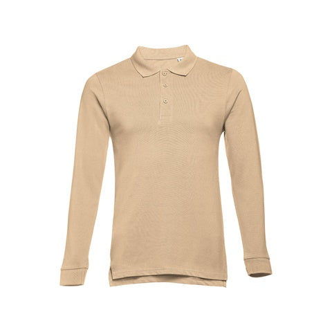 G30141 THC BERN - 210 g/m² Polo a manica lunga da uomo