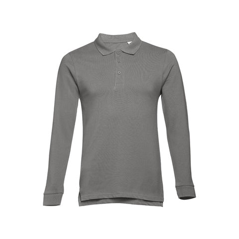 G30141 THC BERN - 210 g/m² Polo a manica lunga da uomo