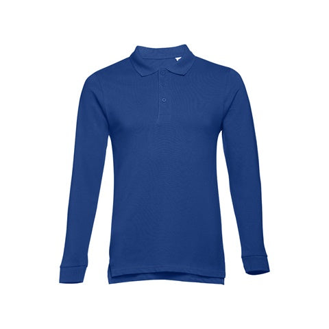 G30141 THC BERN - 210 g/m² Polo a manica lunga da uomo