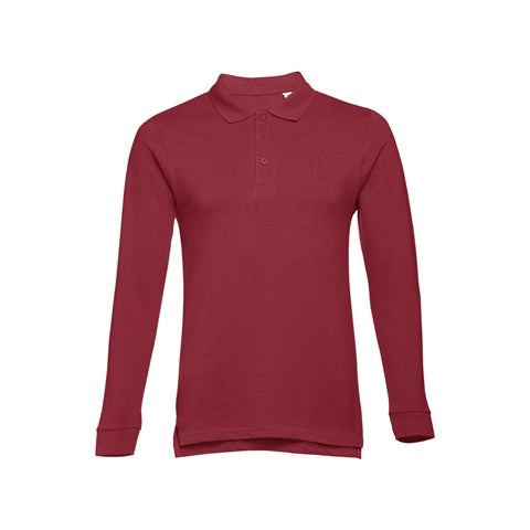 G30141 THC BERN - 210 g/m² Polo a manica lunga da uomo