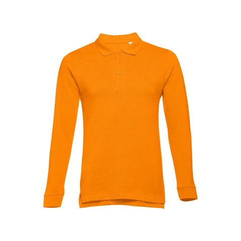 G30141 THC BERN - 210 g/m² Polo a manica lunga da uomo