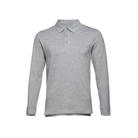 G30141 THC BERN - 210 g/m² Polo a manica lunga da uomo