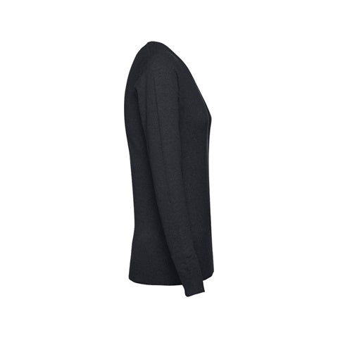 G30150 THC MILAN WOMEN. Maglione con scollo a "V" da donna