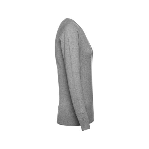 G30150 THC MILAN WOMEN. Maglione con scollo a "V" da donna