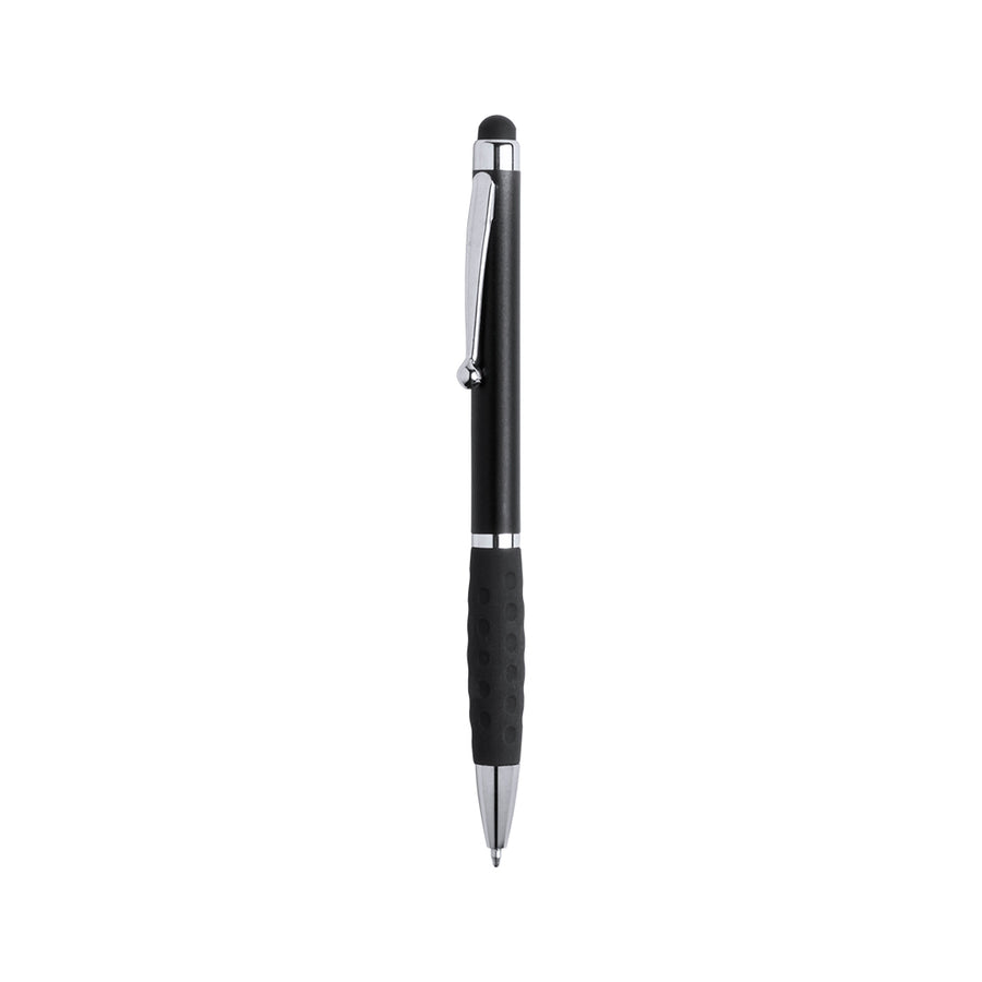 G4037 Penna con tettagli argento e puntatore touch