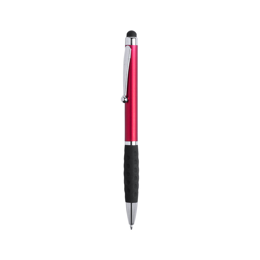G4037 Penna con tettagli argento e puntatore touch