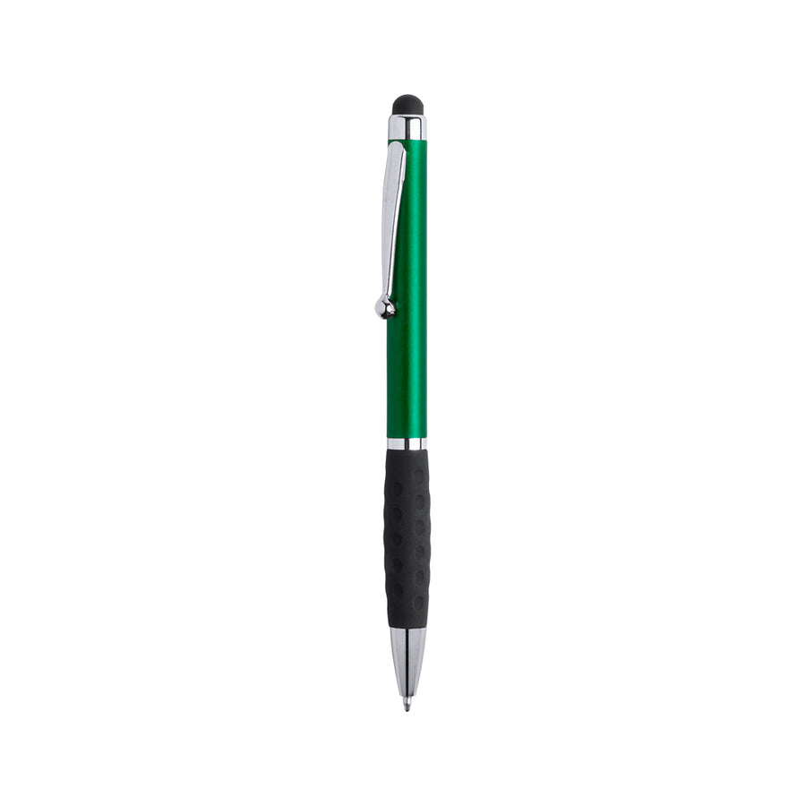 G4037 Penna con tettagli argento e puntatore touch