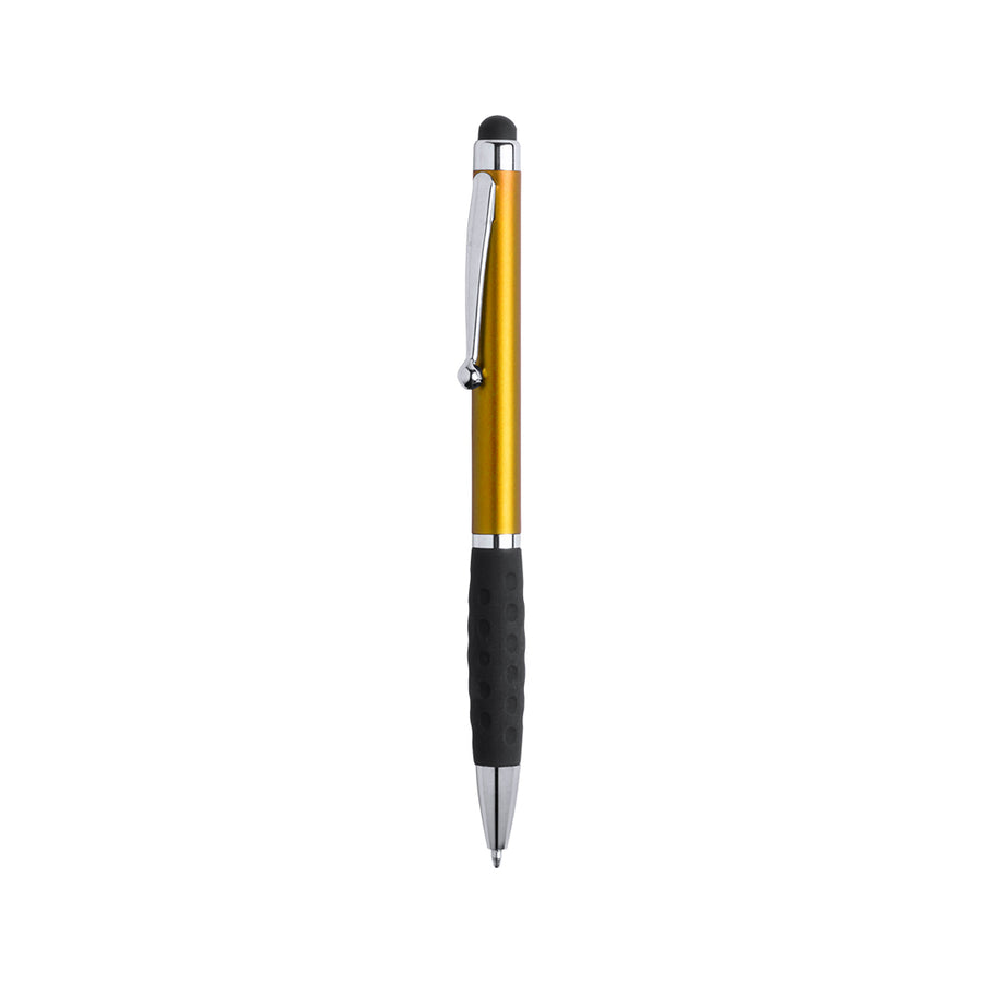 G4037 Penna con tettagli argento e puntatore touch