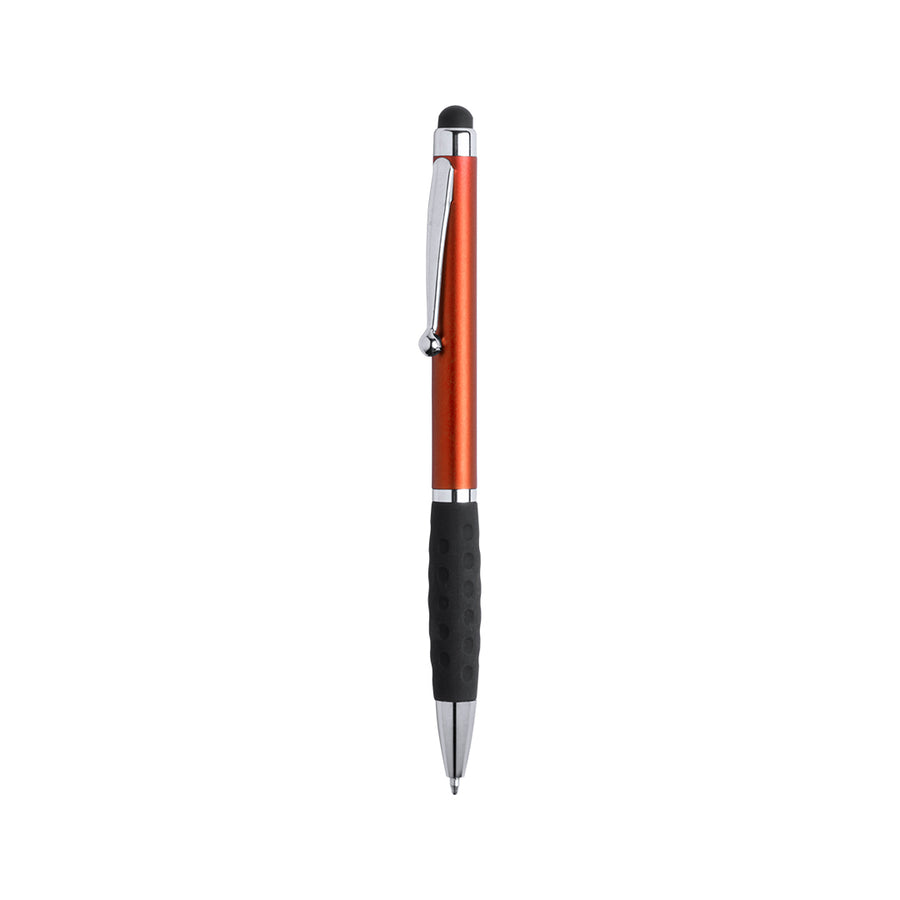 G4037 Penna con tettagli argento e puntatore touch