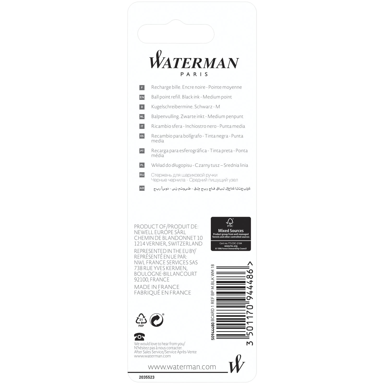 G420006 Refill penna a sfera