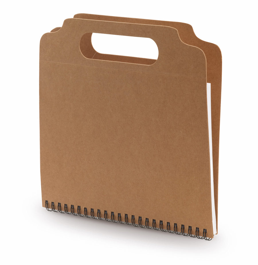 G4237 Bloc Notes con penna in cartone riciclato