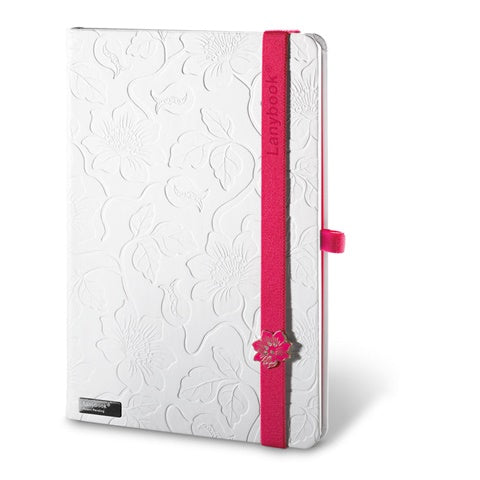 G53435 Lanybook Innocent Passion White. Block note