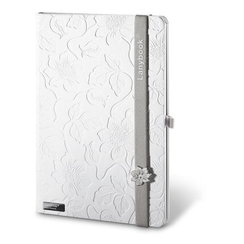 G53435 Lanybook Innocent Passion White. Block note