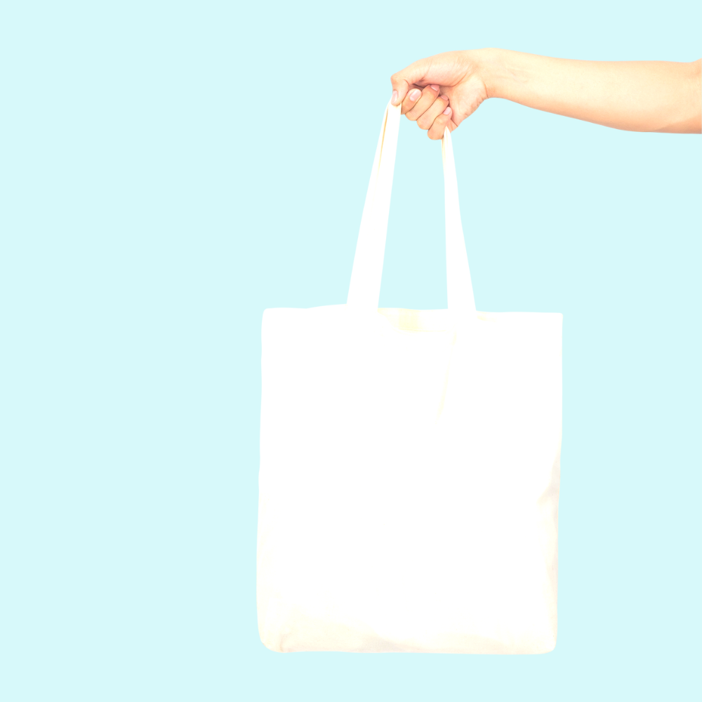 G15145 Shopper in cotone 130 gr/m², manici lunghi