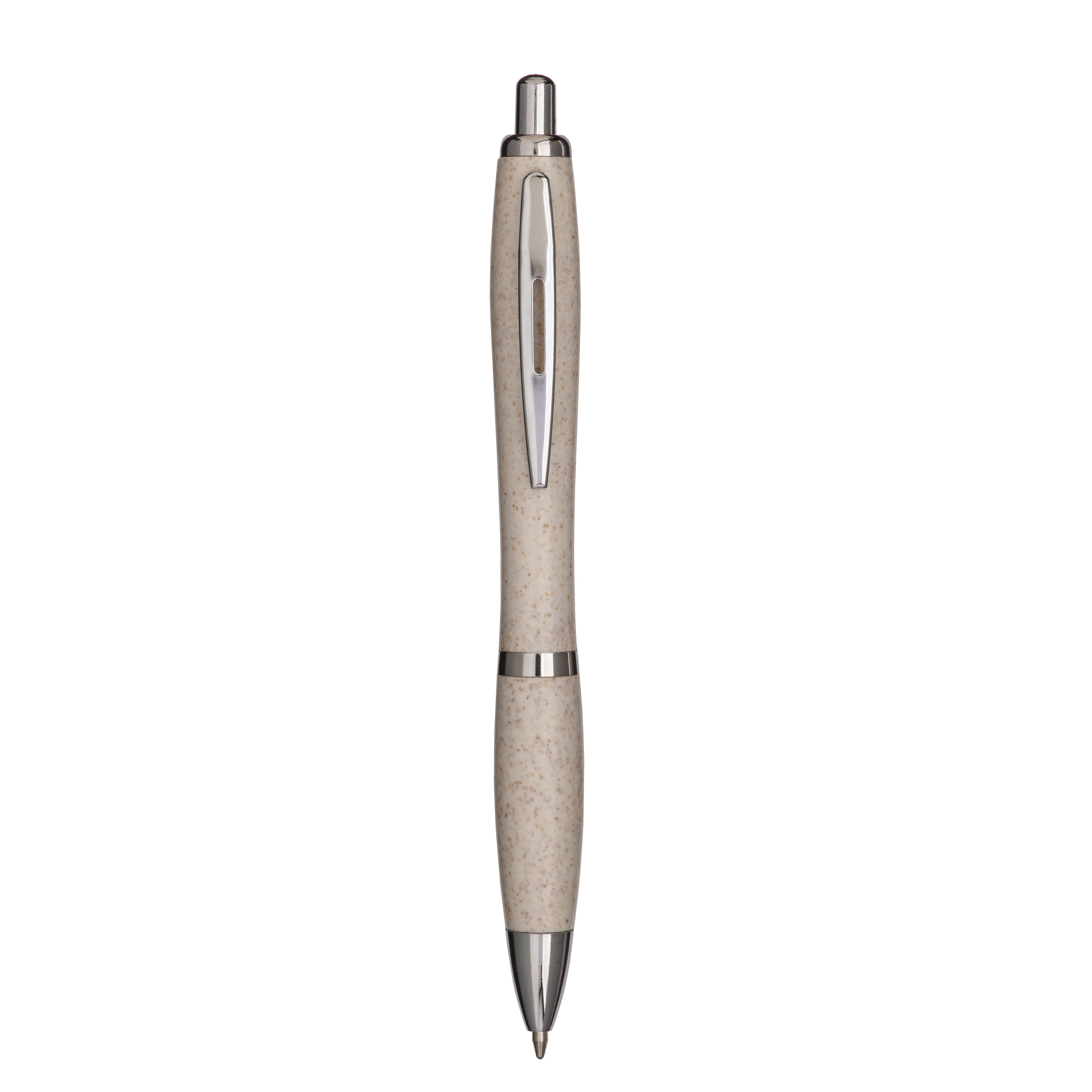 G21816 Penna a scatto in paglia di grano (50%XY) e PP (50%XY)