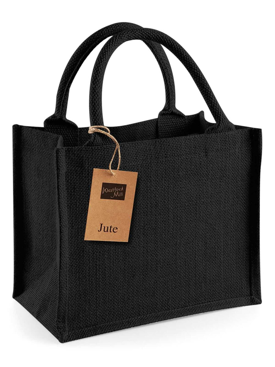 GW412 Jute Mini Gift Bag