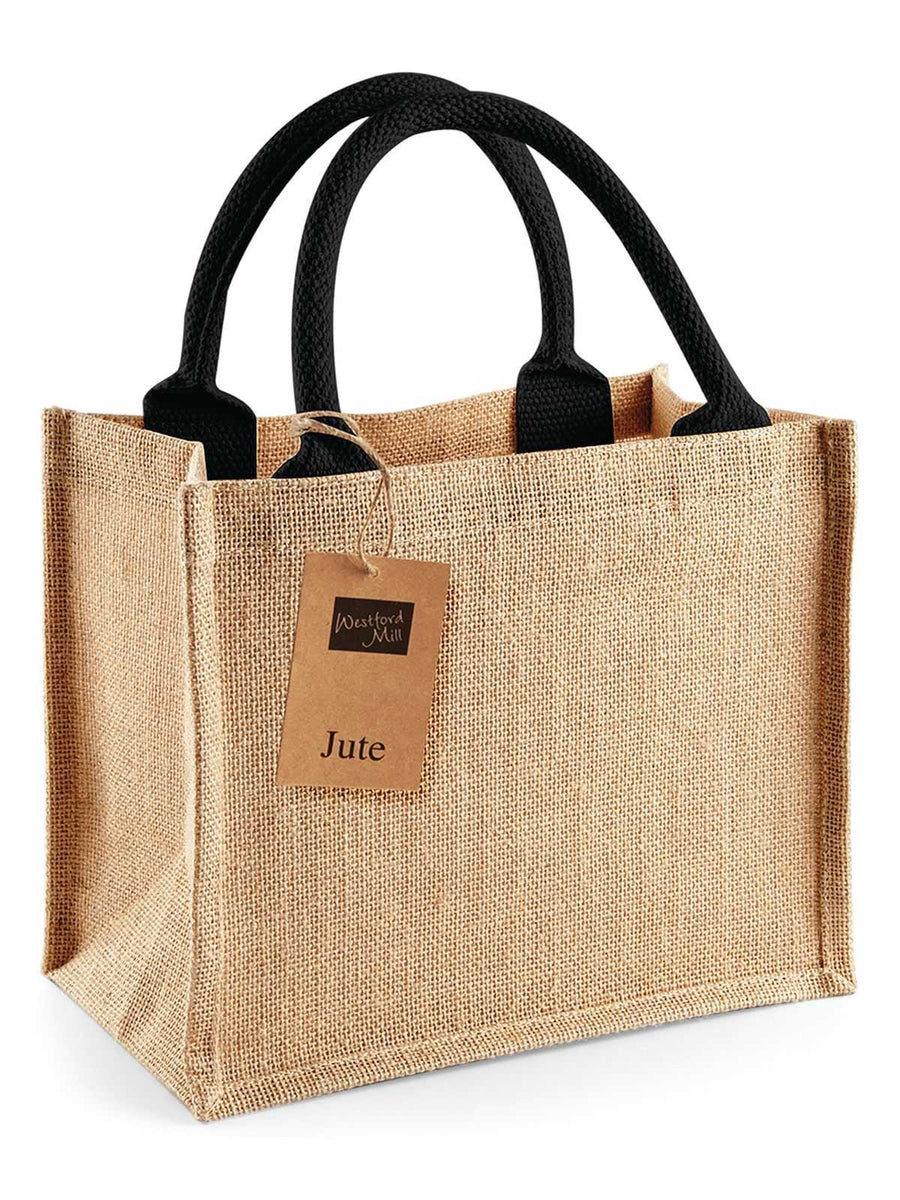 GW412 Jute Mini Gift Bag