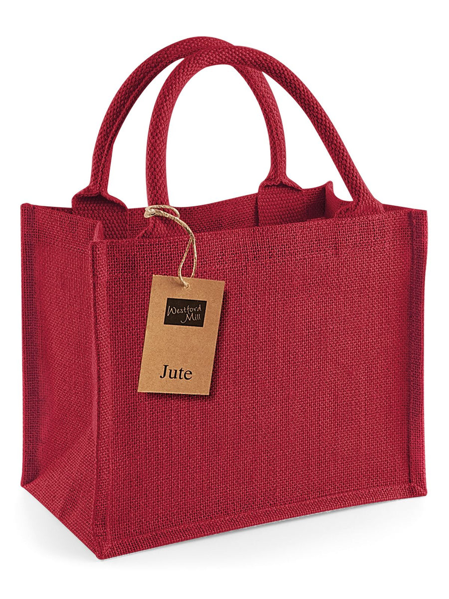 GW412 Jute Mini Gift Bag