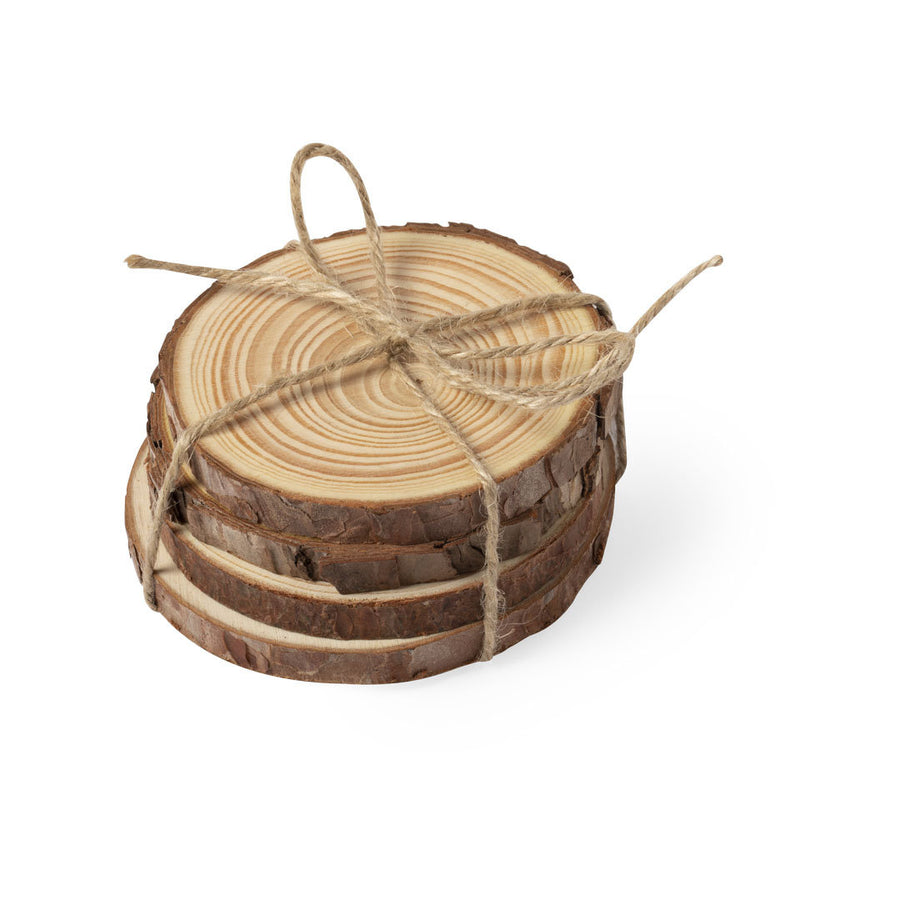 G6487 Set Sottobicchieri in legno