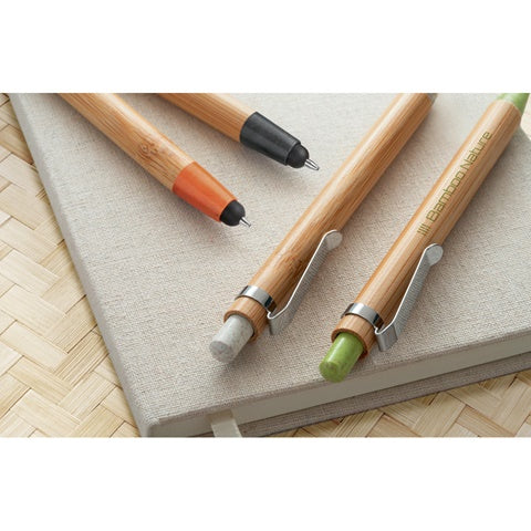 G81012 BENJAMIN. Penna a sfera in bamboo